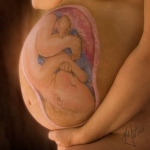 Belly Art - Fetus in Womb