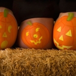 Belly Art - Halloween Pumpkins