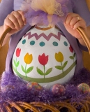 Belly Art - Easter Egg Basket