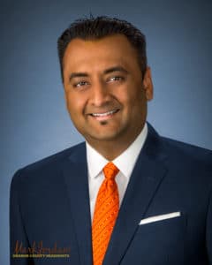 Tie Color Reveals the Man | Orange Corporate Headshots