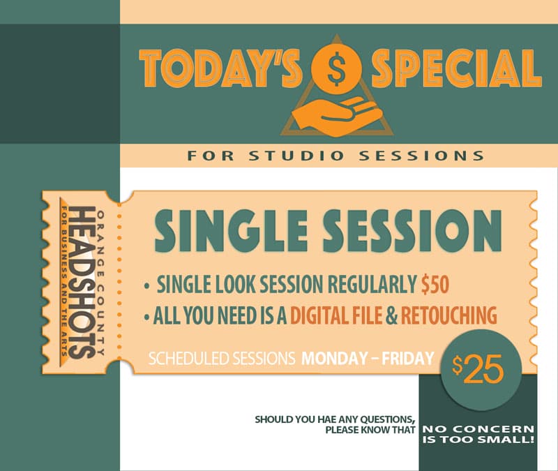 Headshot Special | Orange County Headshots