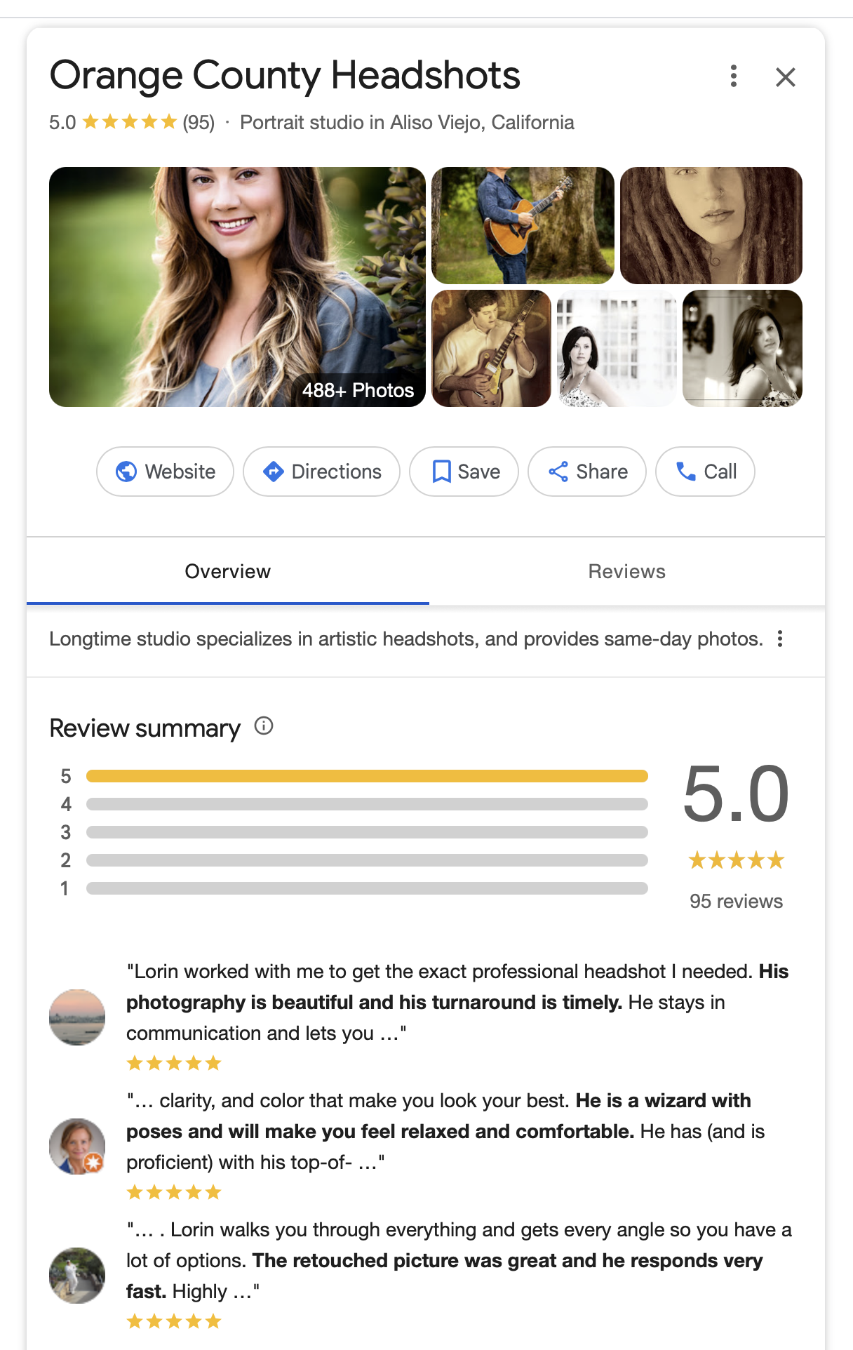 Orange County Headshots